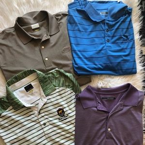Lot of Golf Shirts Men’s Size XL New condition!